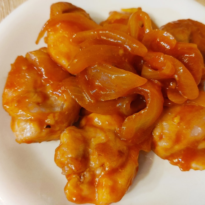 お弁当にも 鶏もも肉と玉ねぎのケチャップ炒め レシピ 作り方 By Makicchi 楽天レシピ お弁当にも 鶏もも肉と玉ねぎのケチャップ炒め レシピ 作り方 By Makicchi 楽天レシピ